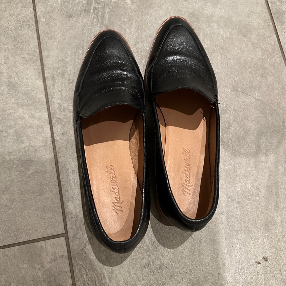 Madewell‎ Frances Black Loafers